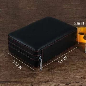 GALINER Portable Cigar Humidor Case & Accessories