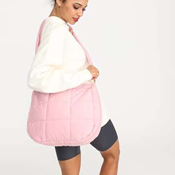 Stylish NAARIIAN Quilted Tote Bag for Everyday Use