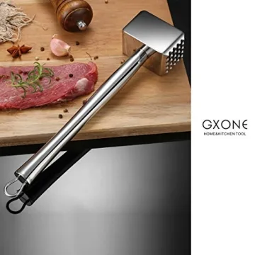 Meat Tenderizer 304 Stainless Steel Heavy Duty Hammer Tool