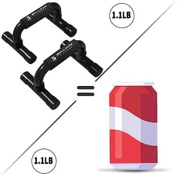 Push Up Bars for Strength Training | Portable & Durable Equipment