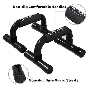 Push Up Bars for Strength Training | Portable & Durable Equipment