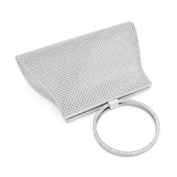 MOSSMON Crystal Clutch Elegant Evening Bag for Women