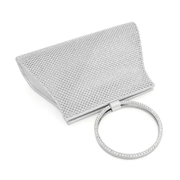 MOSSMON Crystal Clutch Elegant Evening Bag for Women