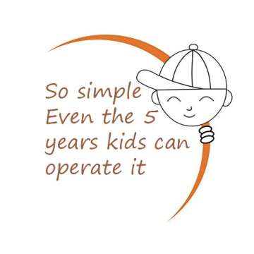 BOSAI Timers, Kitchen Timer for Kids, Digital Countdown Magnetic Egg Timer for Cooking, with Constant Light Function for classrooms, Quiet for Children and Teachers…Black