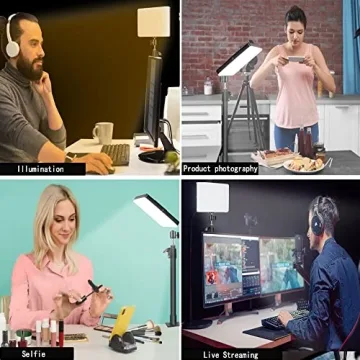 LED Bi-Color Video Light - Perfect for Photography & Streaming