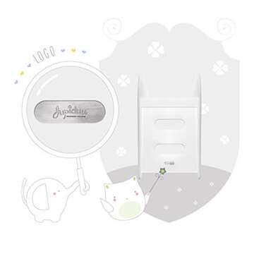 Jupiduu Kids Slide - Toddler Indoor Wooden Slide for Living Room and Children's Room in White. Wood Slide for Toddlers Aged 1.5-4 Years