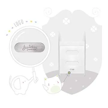 Jupiduu Kids Slide - Toddler Indoor Wooden Slide for Living Room and Children's Room in White. Wood Slide for Toddlers Aged 1.5-4 Years