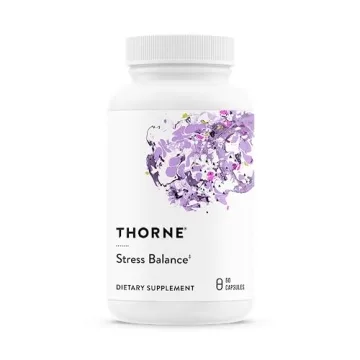 THORNE Stress Balance - Adrenal Support Supplement with Vitamin C & Ashwagandha - Dairy-Free Health ...