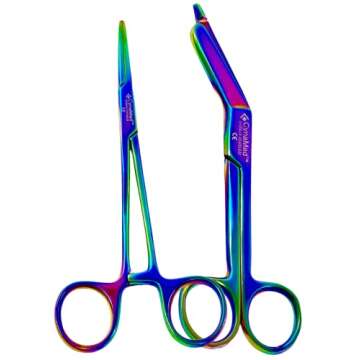 Cynamed Multi-Color Titanium Rainbow Set for Medical Use