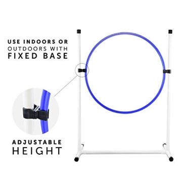 Agility Course Set for Dogs - Versatile Training Equipment