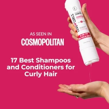 LUS Brands Shampoo for Curly Hair 8.5 oz - Moisturizing & Gentle