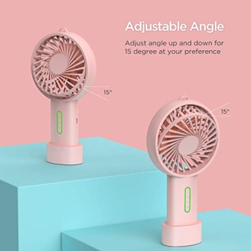 Portable IPOW Mini Handheld Fan with 3 Speeds