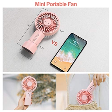 Portable IPOW Mini Handheld Fan with 3 Speeds