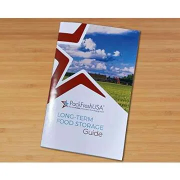 PackFreshUSA: 50 Pack (5 x 10 Packs) - 300cc Oxygen Absorber Packs - Food Grade - Non-Toxic - Food Preservation - Long-Term Food Storage Guide Included