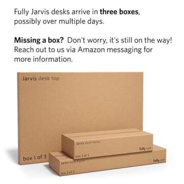 Fully Jarvis Standing Desk 72" x 30" Walnut Laminate Top - Electric Adjustable Desk Height from 25.5" to 51" with Memory Preset Controller (Rectangle, Alloy Frame)