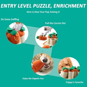 MEIJIEM Snuffle Mat for Dogs Interactive Puzzle Toy