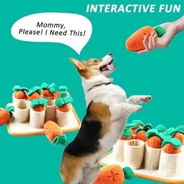 MEIJIEM Snuffle Mat for Dogs Interactive Puzzle Toy
