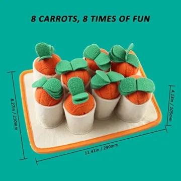 MEIJIEM Snuffle Mat for Dogs Interactive Puzzle Toy