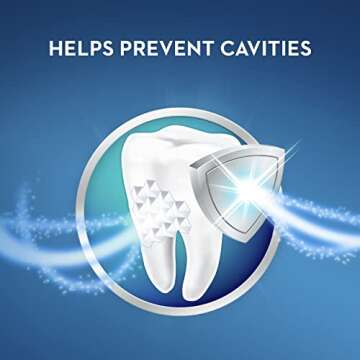 Crest 3D White Diamond Strong Mouthwash - Whitening & Fresh Breath