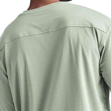 Men's Loose Fit Athletic T-Shirts Lightweight Quick Dry Short Tshirts Crew Neck Outdoor Workout Tops