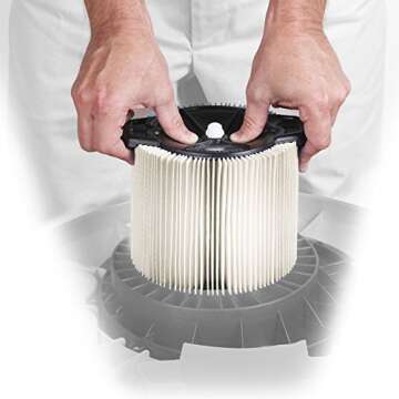 Powerful Portable RIDGID Wet Dry Vacuum Cleaner VAC4000