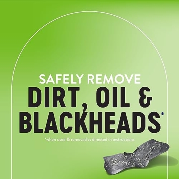 Bioré Charcoal Pore Strips for Blackhead Removal, 18 Count