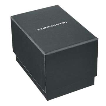 Amazon Essentials Easy to Read Men's Watch - Gold-Tone Strap