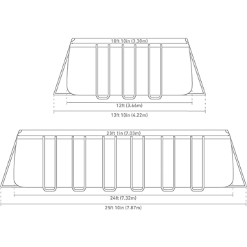 Intex Ultra XTR 24ft x 12ft Above Ground Pool Set