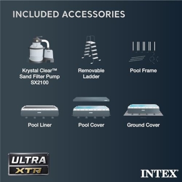 Intex Ultra XTR 24ft x 12ft Above Ground Pool Set