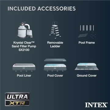 Intex Ultra XTR 24ft x 12ft Above Ground Pool Set