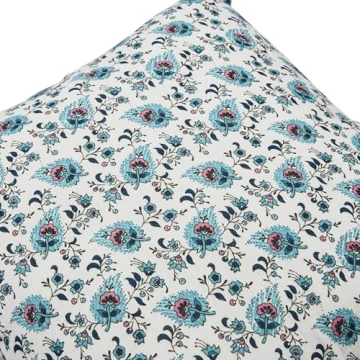 Creative Co-Op 20" Square Cotton Paisley Pillow Cover