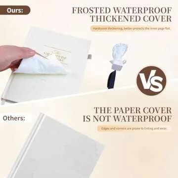 Utron Gratitude Journal, 5.5"x8.2" Journal with Prompts, Affirmation Journal with Pencil Socket, Undated Daily Gratitude Journal, Personal Organizers