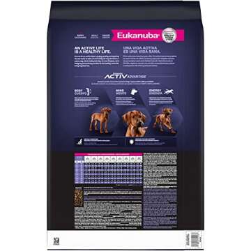 Eukanuba Dry Large Breed Puppy Food, Dry Dog Food for Puppies with Protein, DHA and Vitamins to Supp...