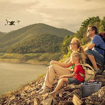 Smatree 10.2L Waterproof Carrying Case Compatible for Mavic Platinum/Pro Mavic-Fly More Combo (Not fit for Mavic 2 Pro/Zoom)