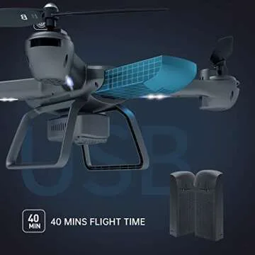 GPS Drone with 4K Camera for Beginners and Adults