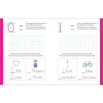 My First Bilingual Learn-to-Write Workbook: English-Spanish Bilingual Practice for Kids: Line Tracing, Letters, Numbers, and More! (My First Preschool Skills Workbooks)