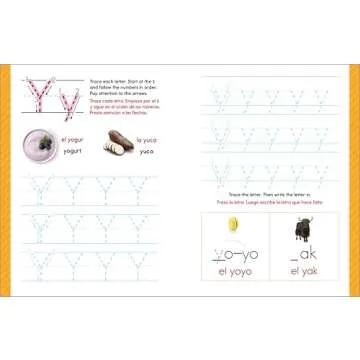 My First Bilingual Learn-to-Write Workbook: English-Spanish Bilingual Practice for Kids: Line Tracing, Letters, Numbers, and More! (My First Preschool Skills Workbooks)