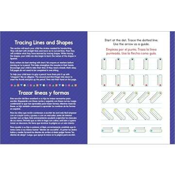 My First Bilingual Learn-to-Write Workbook: English-Spanish Bilingual Practice for Kids: Line Tracing, Letters, Numbers, and More! (My First Preschool Skills Workbooks)