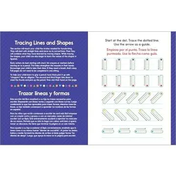 My First Bilingual Learn-to-Write Workbook: English-Spanish Bilingual Practice for Kids: Line Tracing, Letters, Numbers, and More! (My First Preschool Skills Workbooks)