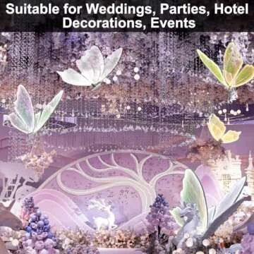 ZLPOWER Butterfly Floor Lamp for Romantic Weddings & Events