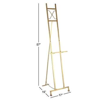Deco 79 Gold Adjustable Display Easel - Stylish and Durable