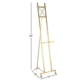 Deco 79 Gold Adjustable Display Easel - Stylish and Durable