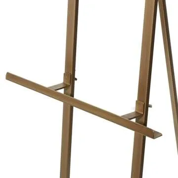Deco 79 Gold Adjustable Display Easel - Stylish and Durable