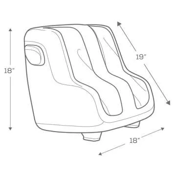 Ultimate Human Touch Reflex SOL Foot & Calf Massager