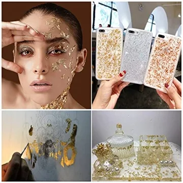 Mingjieus Gilding Flakes Set for Creative Crafting Projects