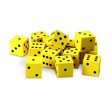 Learning Resources 200 Soft Dot Dice for Classroom Fun