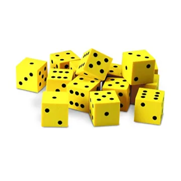 Learning Resources 200 Soft Dot Dice for Classroom Fun