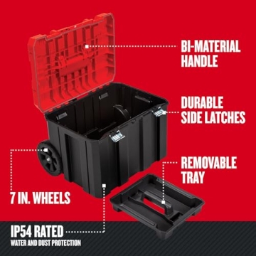 CRAFTSMAN VERSASTACK Rolling Tool Box with Wheels, 20 Inch