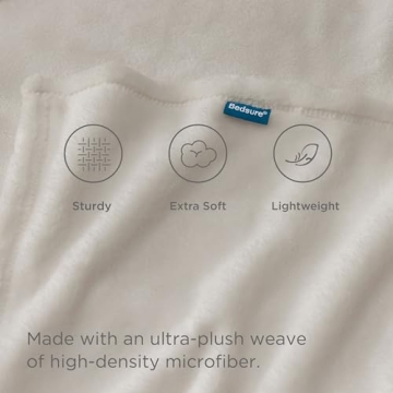 Bedsure King Size Fleece Blanket - Plush & Cozy Comfort
