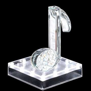 Acmee 5 inch Acrylic Square LED Vase Base Ligtht, LED Base Light with 16 LEDs for Vases Table Centerpiece Decoration, LED Base Battery Operated/USB Cable 2 Functions(White Light)